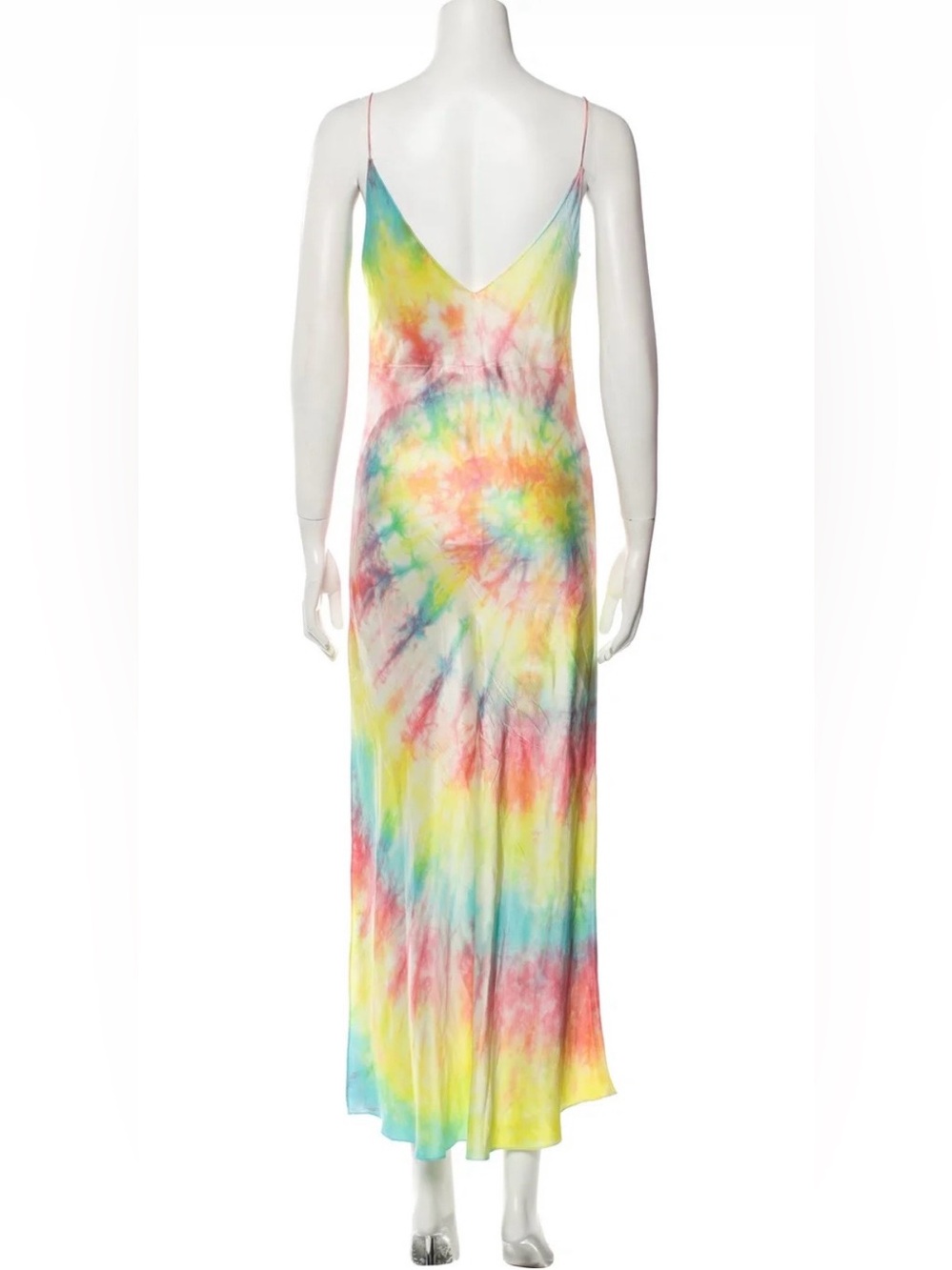 DANNIJO Silk Tie-Dye Slip Dress - Picture 3 of 3